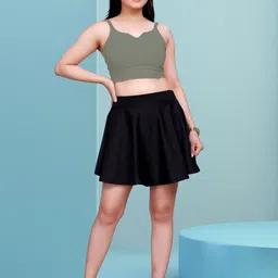 DressBerry Women Sweetheart Neck Crop Top-image-52