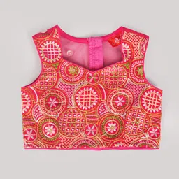 pspeaches Girls Embroidered Ready to Wear Lehenga & Blouse With Dupatta image 2