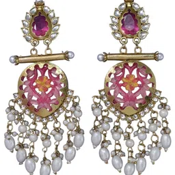 MEIRA JEWELLERY Geometric Drop Earrings image 3