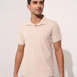 Peregrine by Pantaloons Men Polo Collar Pockets Slim Fit T-shirt-picture-12
