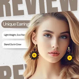 designers collection Adornity Women Silver Earrings image 5