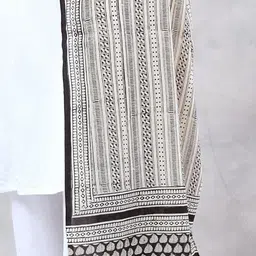 Fabindia Ethnic Motifs Striped Dupatta image 5