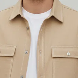Mast & Harbour Men Spread Collar Long Sleeves Bomber Jacket image 4