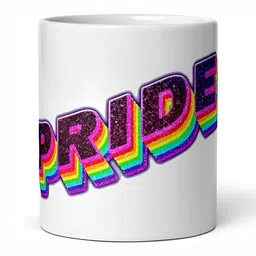 Mr UVD White & Green Printed Ceramic Glossy Mug 350 ml-picture-38