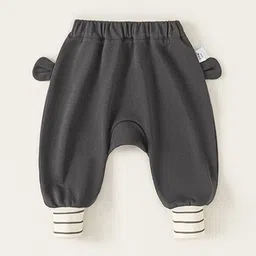 LULU & SKY Girls Tapered Fit High-Rise Joggers Trousers image 2