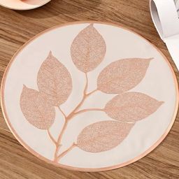 Dakshya Industries 2-Pcs Printed Round Table Placemats-picture-42