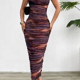 KPOP Women Bodycon Midi Dress-image-18
