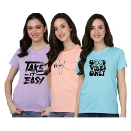 Adyavastram Women Printed T-shirt-image-7