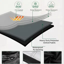 ss gupta traders Water,Dust,Heat Resistant Bicycle Cover for Firefox Street X700C (Black NSC073) Bicycle Cover Free Size image 3