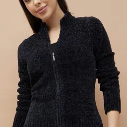 Fame Forever by Lifestyle Women Solid Front-Open Sweaters-picture-20