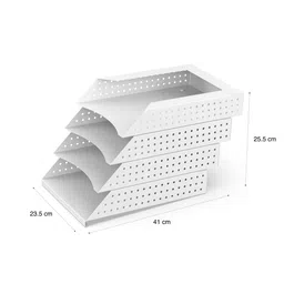 Aline7 White Set of 1 Super Strong Desk Organiser Organisers image 2