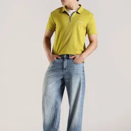 Calvin Klein Jeans Men Brand Logo Polo Collar T-shirt image 3