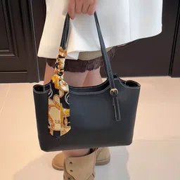 StyleCast x Revolte PU Shopper Tote Bag image 2