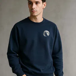 Organic Chics Men Printed Sweatshirt image 5
