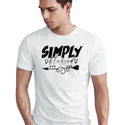 Seekbuylove Men Typography Printed Bio Finish T-shirt image 2