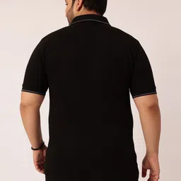 Toodle Plus Plus Size Polo Collar Pure Cotton T-Shirt image 2