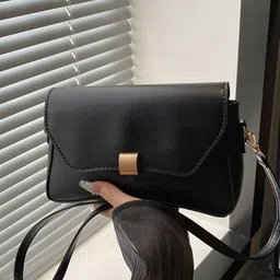 StyleCast Women Solid Crossbody Sling Bag-image-8
