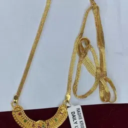 Anshenterpris Gold-Plated Mangalsutra image 1