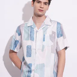 Being Human Men Classic Opaque Printed Casual Shirt-picture-21