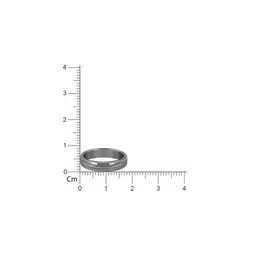 GIVA Men 925 Silver Rhodium-Plated Royale Band Finger Ring image 4