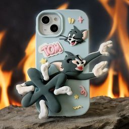 CASE CREATION Women Cartoon Characters Printed iPhone 15 Pro Back Case Mobile Accessories-picture-21