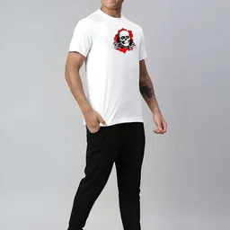 KAIDO Graphic Printed Round Neck Cotton T-shirt image 3