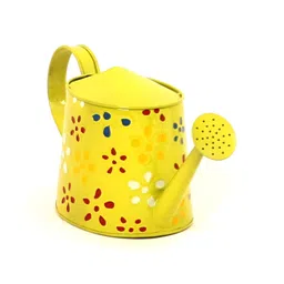 THREADVIBE LIVING Green & Red Floral Printed Traditional Watering Can image 2