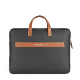GILMORE OAK Men Textured PU Laptop Sleeve image 3