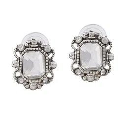 Missmister Silver-Plated Brass Earrings-image-97