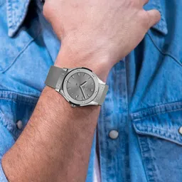 SANSIMAYO Gama Dial & Bracelet Style Straps Analogue Watch SM-M-78-GR-S-GR image 2