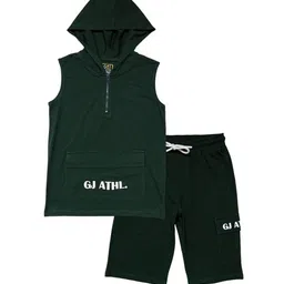 Gini and Jony Boys Printed T-shirt with Shorts-picture-17