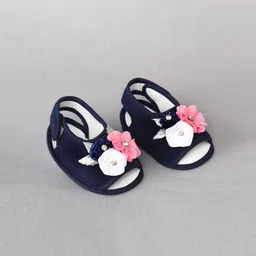 Daizy Girls Floral Booties-image-8