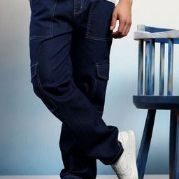 Kotty Men Straight Fit Low-Rise Stretchable Jeans-picture-28
