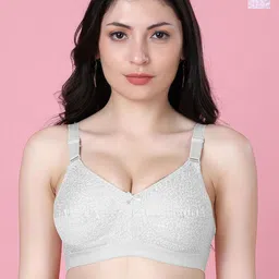 SHYAM SONS FLAIR Pack Of 2 Seamed Non Padded Minimizer Bra-picture-24