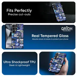 QRIOH Quirky Printed Samsung Galaxy F55 5G Silicone Back Case image 4