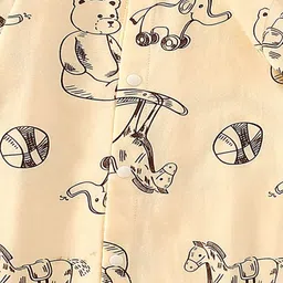 StyleCast x Revolte Infant Boys Printed Cotton Rompers image 3