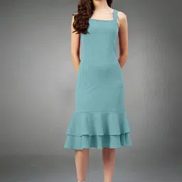 Metronaut Applique Bodycon Midi Dress-picture-37