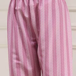 Biba Printed Cotton Unstitched Dress Material image 5