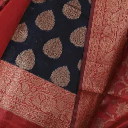 Meena Bazaar Woven Design Unstitched Dress Material image 5