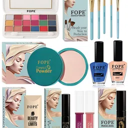FOPE Set Of 14 Long Lasting Smudge Proof Party Glam Makeup Combo image 1