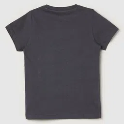 max Boys Typography Printed Applique T-shirt image 3