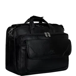 Leather World Unisex Textured Laptop Bag image 1
