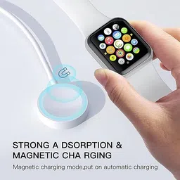 Muvit High-Speed USB-C Apple Watch Charger – Portable and Lightweight Charging Pad image 4