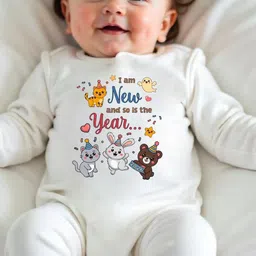 YK Infants Printed Cotton Romper image 3