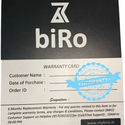 biRo USB Type C Cable 6 A 1 m 6AMP 60W DART/VOOC Fast Charging Cable image 5