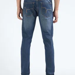 Flying Machine Men Skinny Fit Mid-Rise Clean Look Heavy Fade Cotton Stretchable Jeans image 4