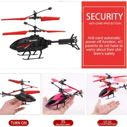 little finds RC Helicopter with Hand Gravity Sensor, Flying Toy with 3D Light & Safety Sensor image 5