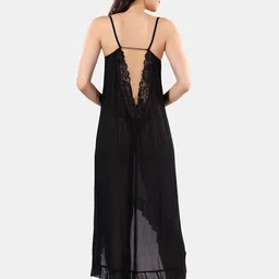 Be You High-Low Hem Net Shoulder Straps Baby Doll image 4