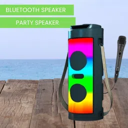 Clairbell Game (PORTABLE BLUETOOTH PARTY SPEAKER) With Mic & High Quality Bass SoundI237 40 W Bluetooth Party Speaker-picture-37