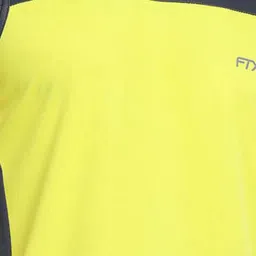 FTX Pack Of 4 Colourblocked Round Neck T-shirts image 2